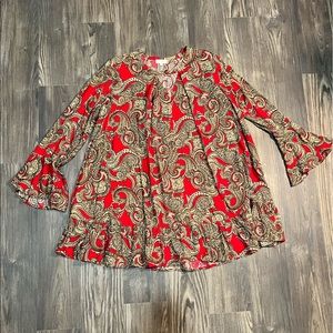 Boutique Size L Long-Sleeve Sheath Dress